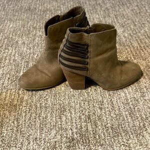 Brown color boots